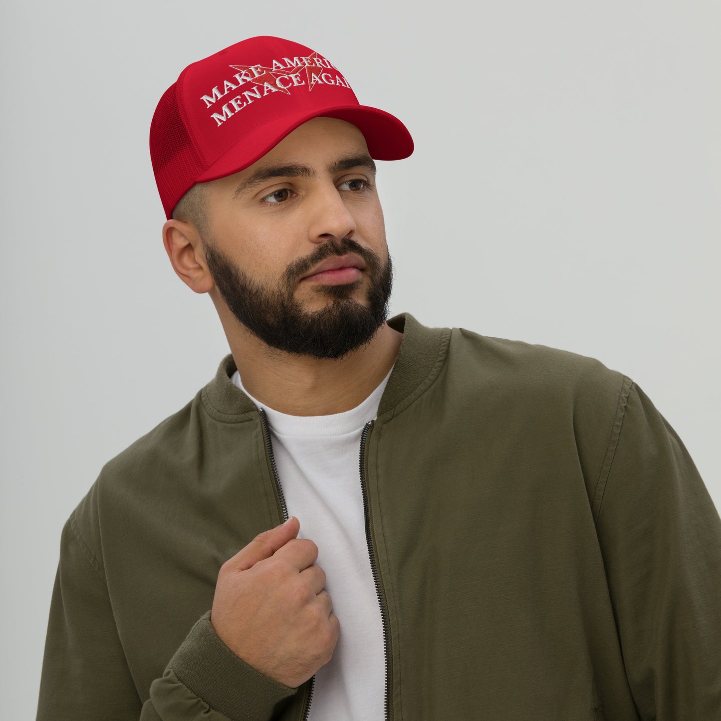 Make America Menace Again Trucker Cap!