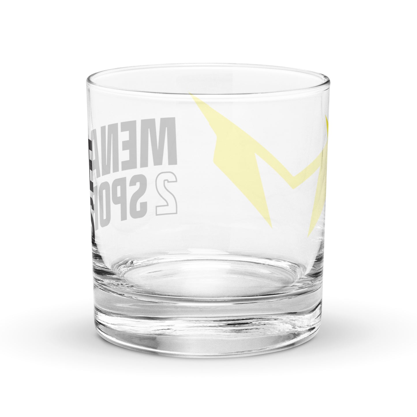 Menace Rocks Glass