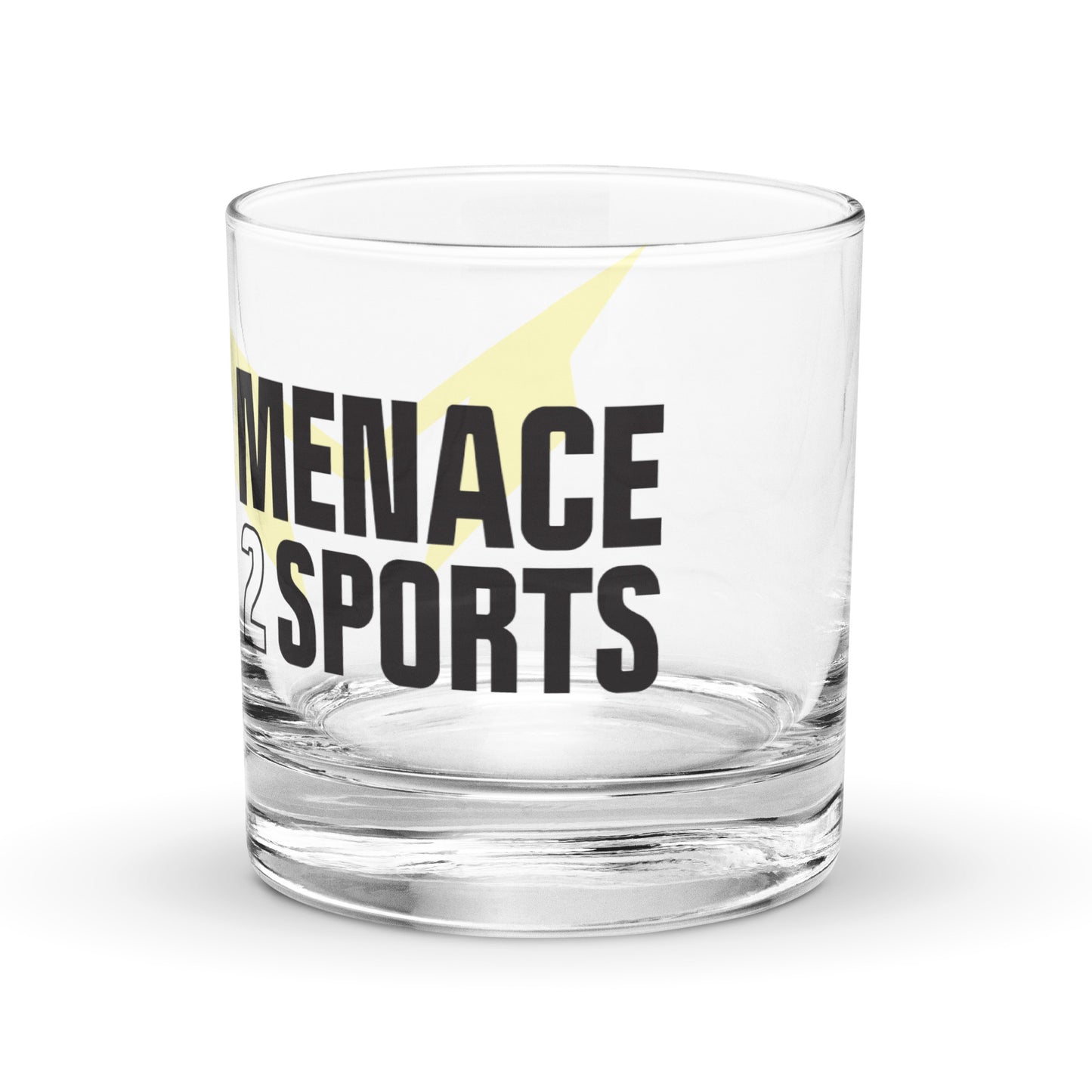 Menace Rocks Glass