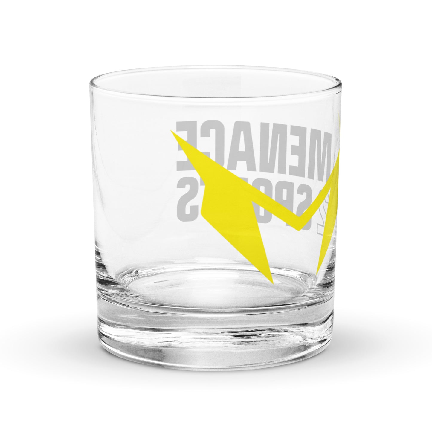 Menace Rocks Glass