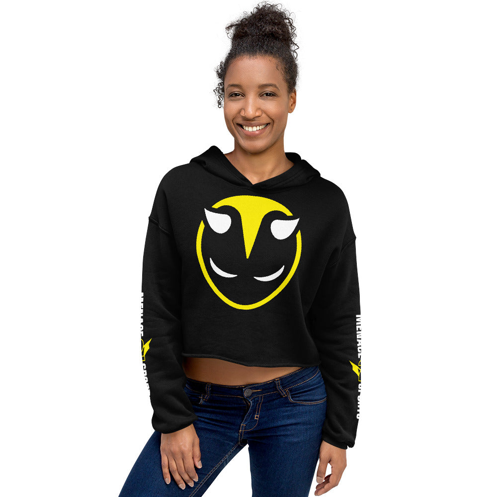 Demon Time Crop Hoodie