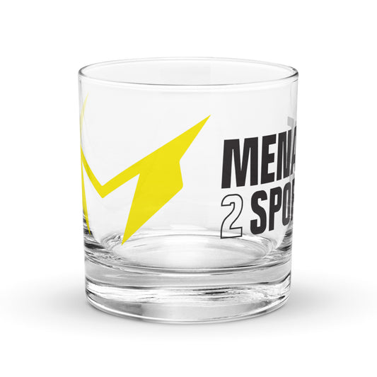 Menace Rocks Glass