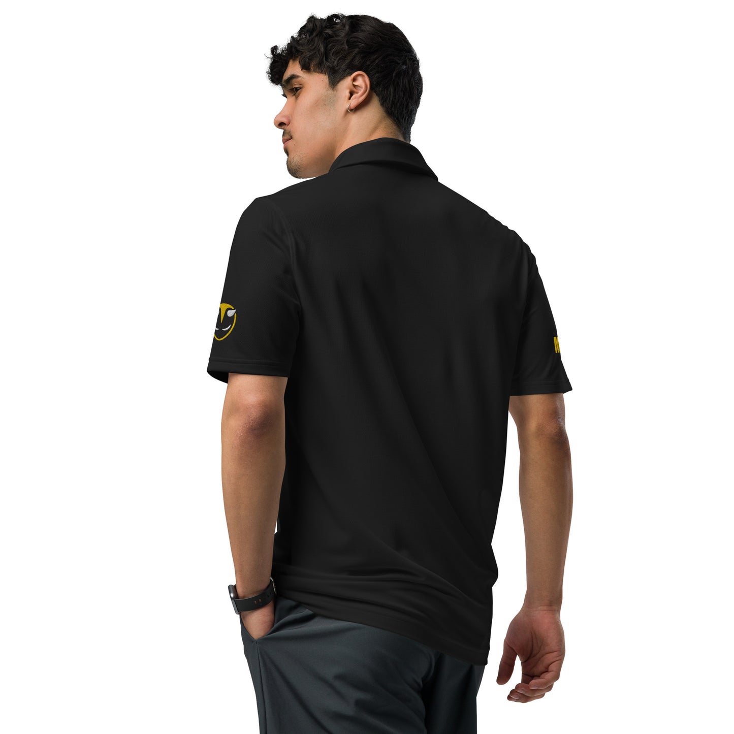 Black Under Armour® Golf Polo