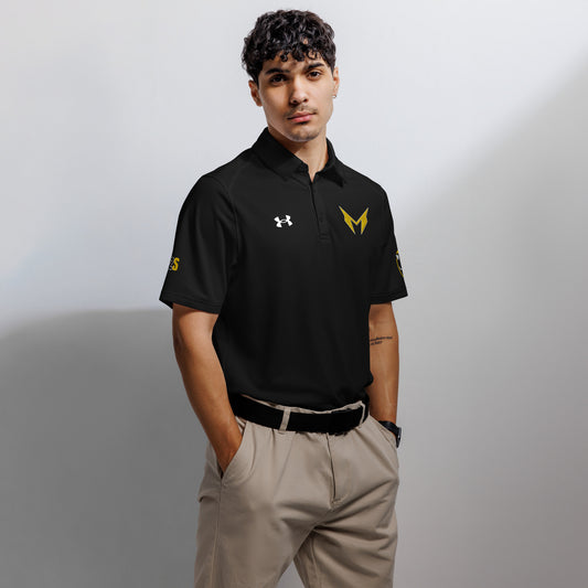 Black Under Armour® Golf Polo