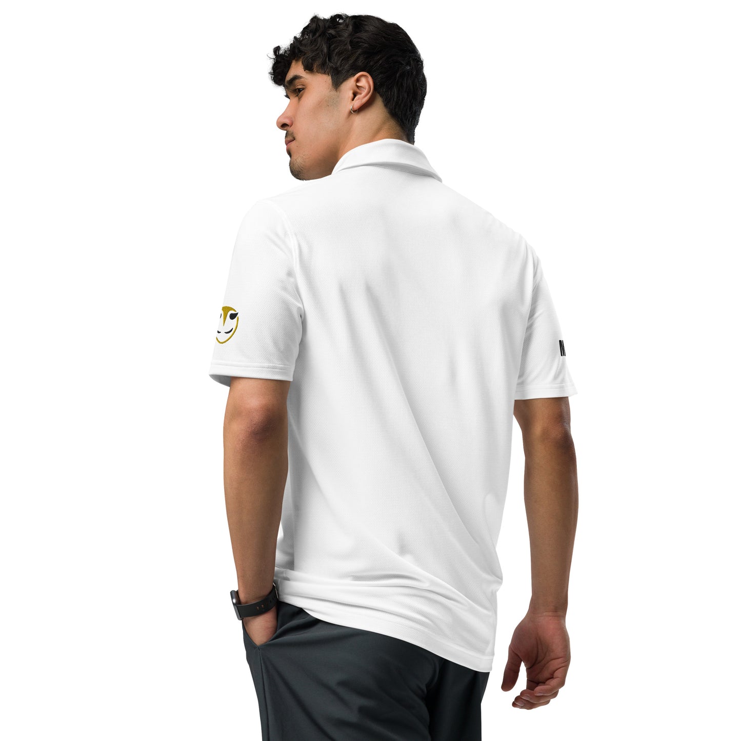 White Under Armour® Golf Polo